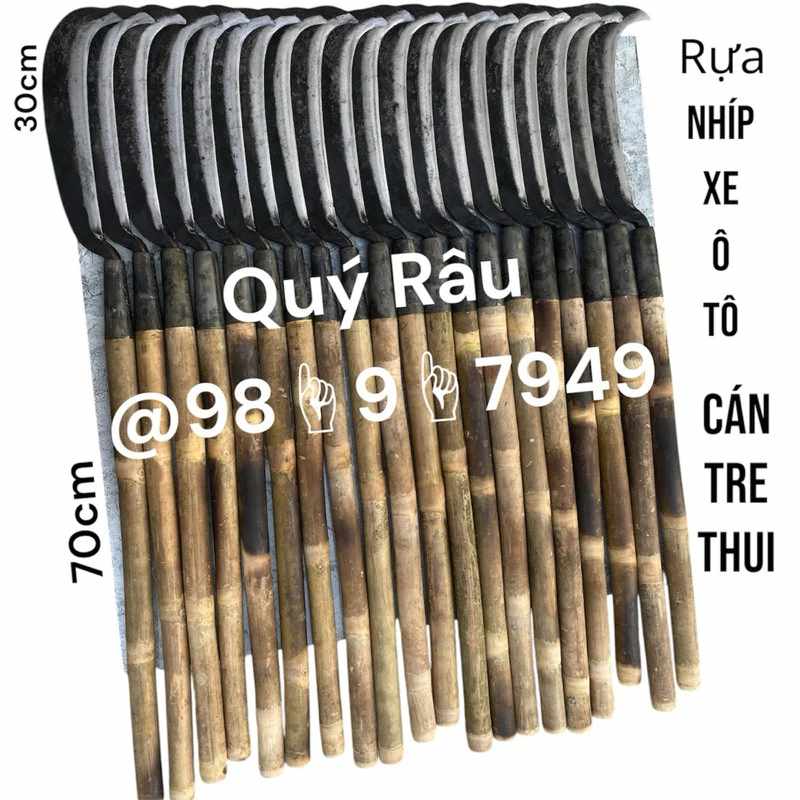 Rựa chặt cây làm từ thép Liên Xô