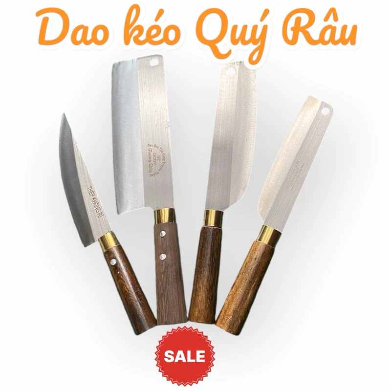 Bộ 4 dao nhà bếp thép không rỉ