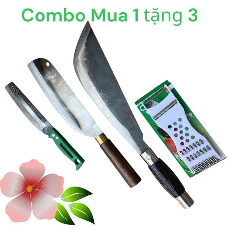 Combo dao nhà bếp làm từ nhíp xe ô tô
