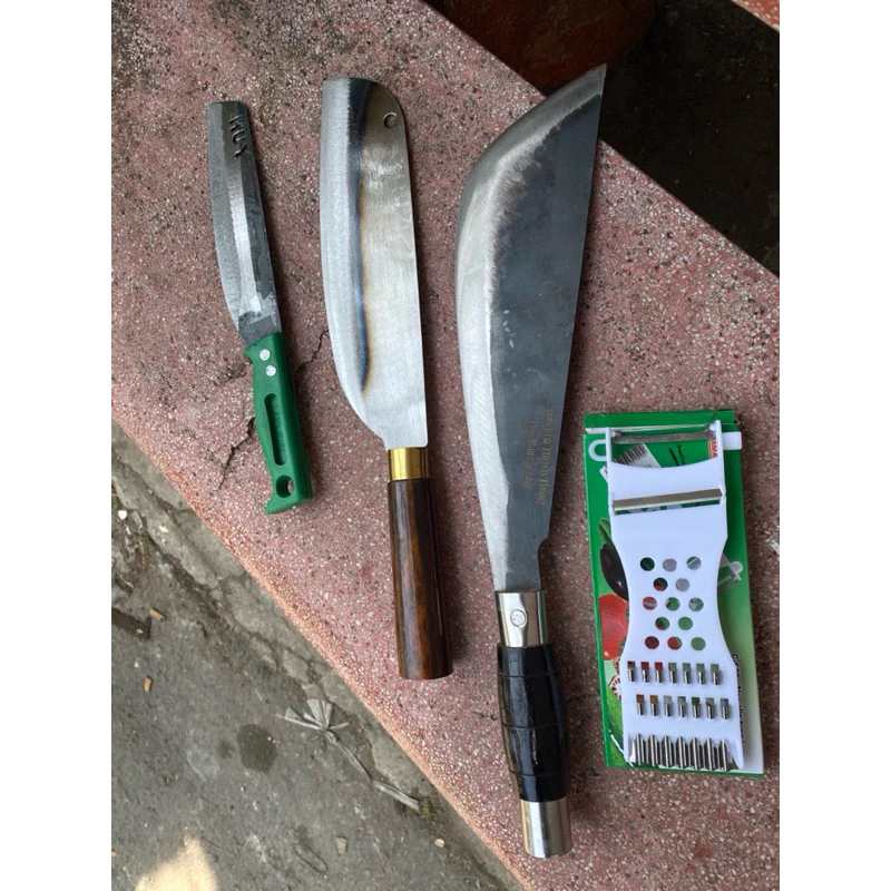 Combo dao nhà bếp làm từ nhíp xe ô tô