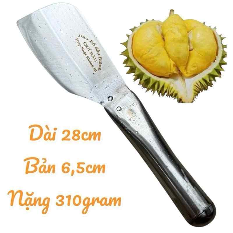 Dao bổ sầu riêng làm từ thép Nhật
