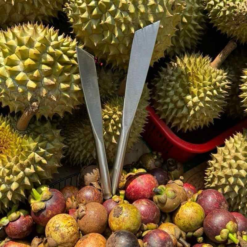 dao-bo-sau-rieng-4 Dao bổ sầu riêng làm từ thép Nhật