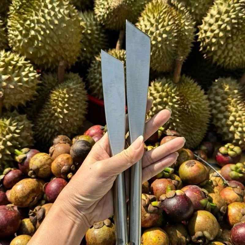 dao-bo-sau-rieng-5 Dao bổ sầu riêng làm từ thép Nhật