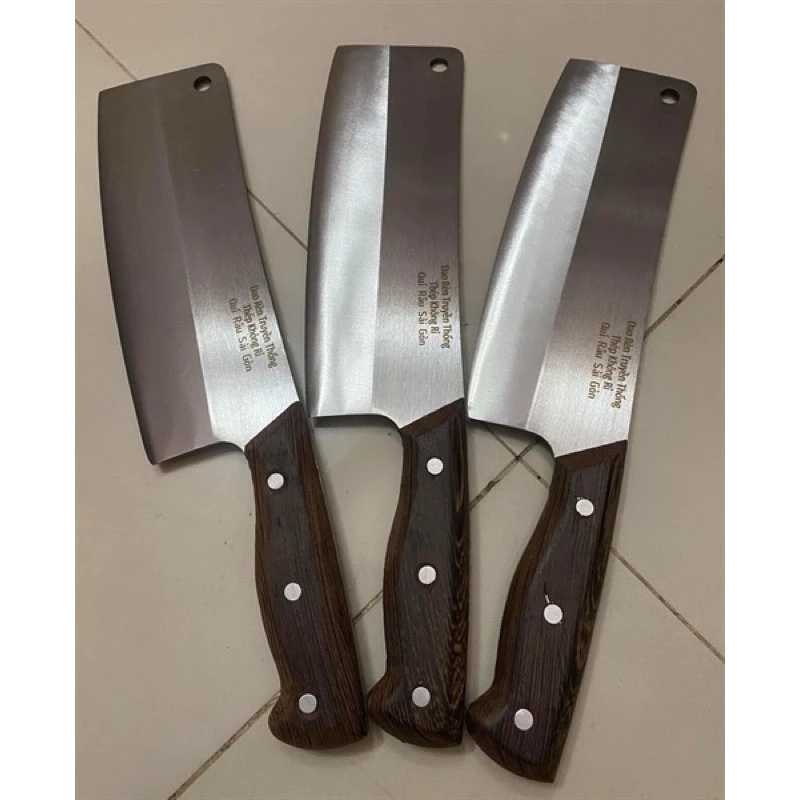 Dao chặt thép không rỉ siêu sắc