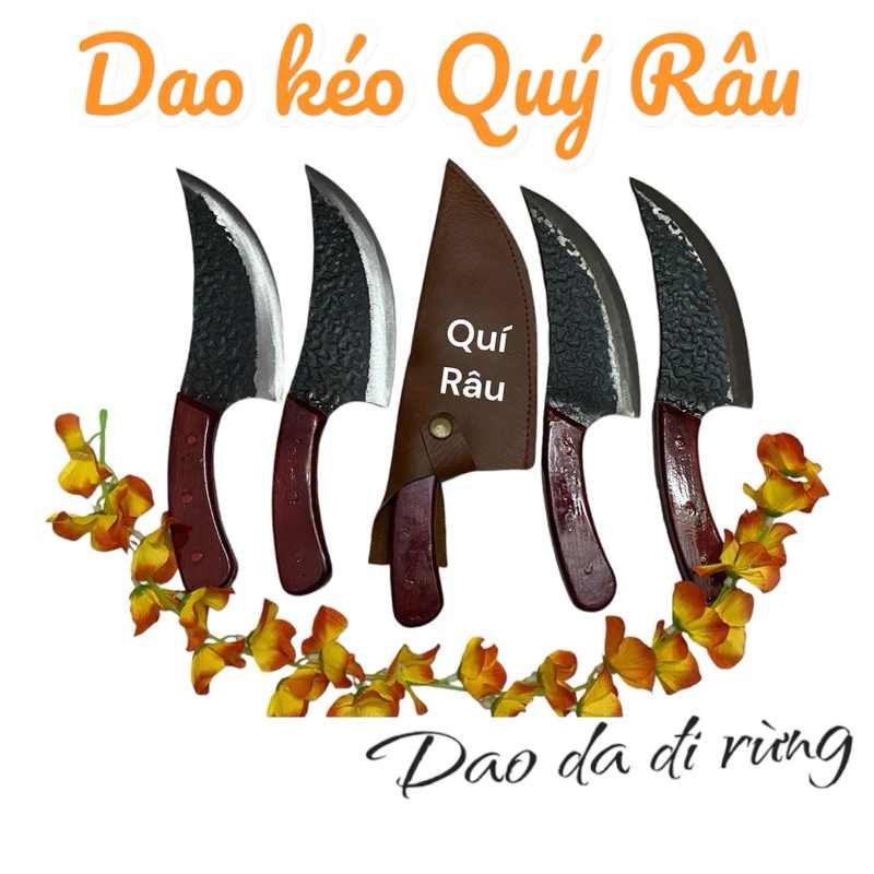 Dao đi rừng làm từ nhíp ô tô