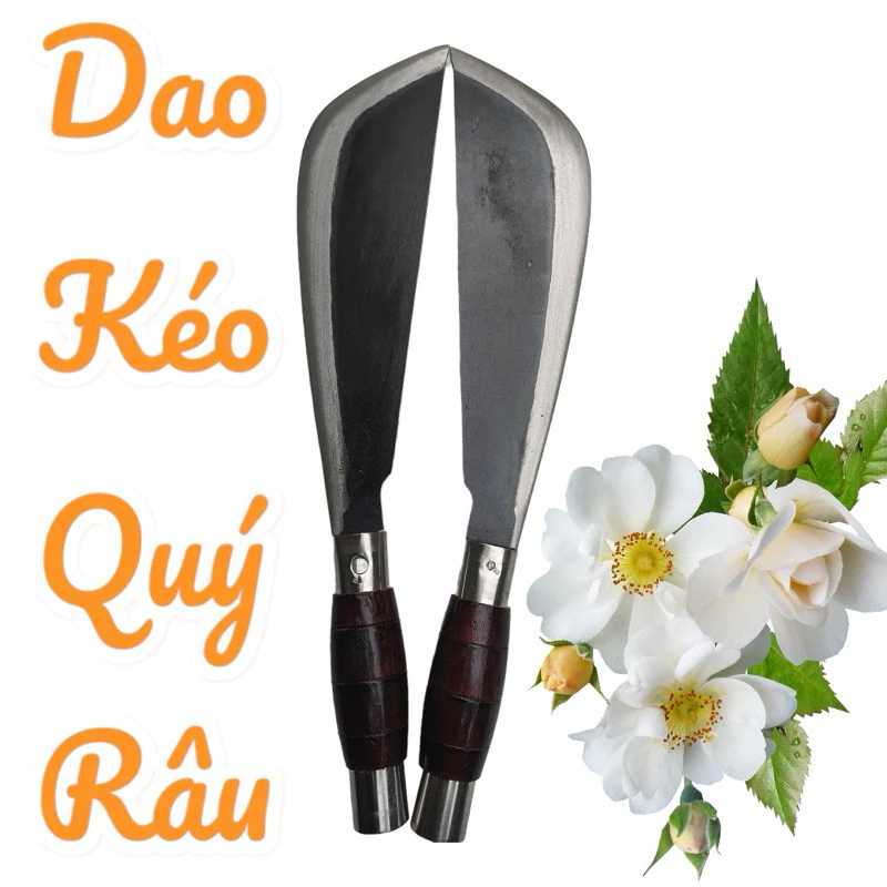 Dao yếm làm cỏ làm từ nhíp xe ô tô