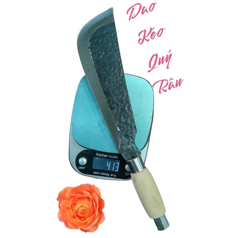 Dao yếm làm cỏ làm từ nhíp xe ô tô