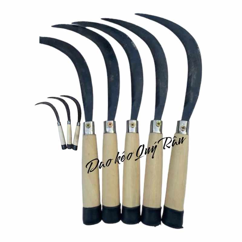 Liềm cắt cỏ có cắt chấu thủ công