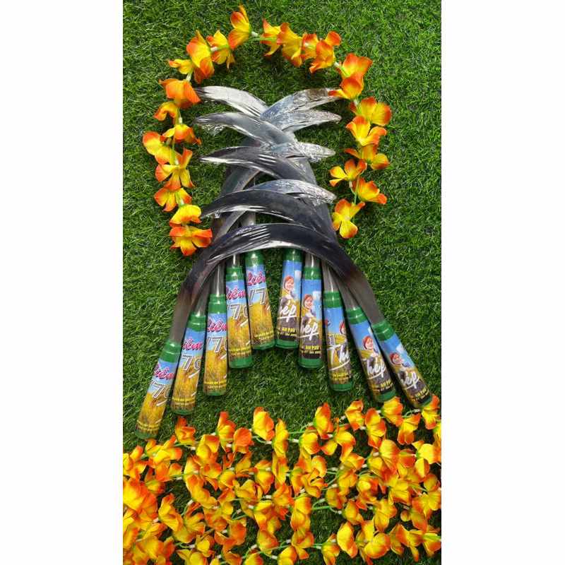 Liềm cắt cỏ, cắt lúa, cán nhựa xanh