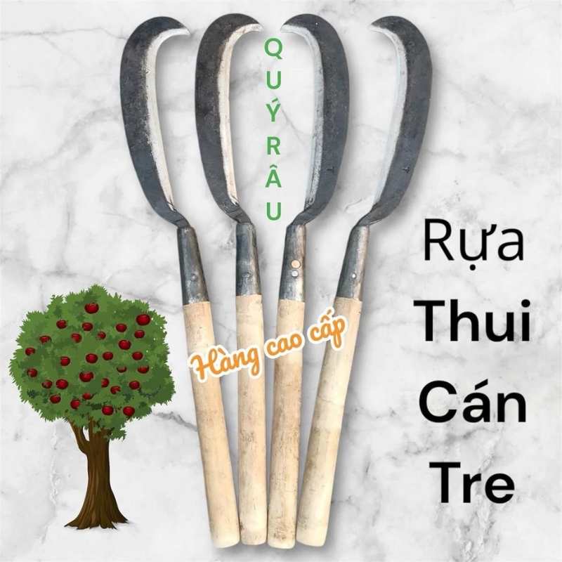 Rựa chặt cây làm từ thép Liên Xô